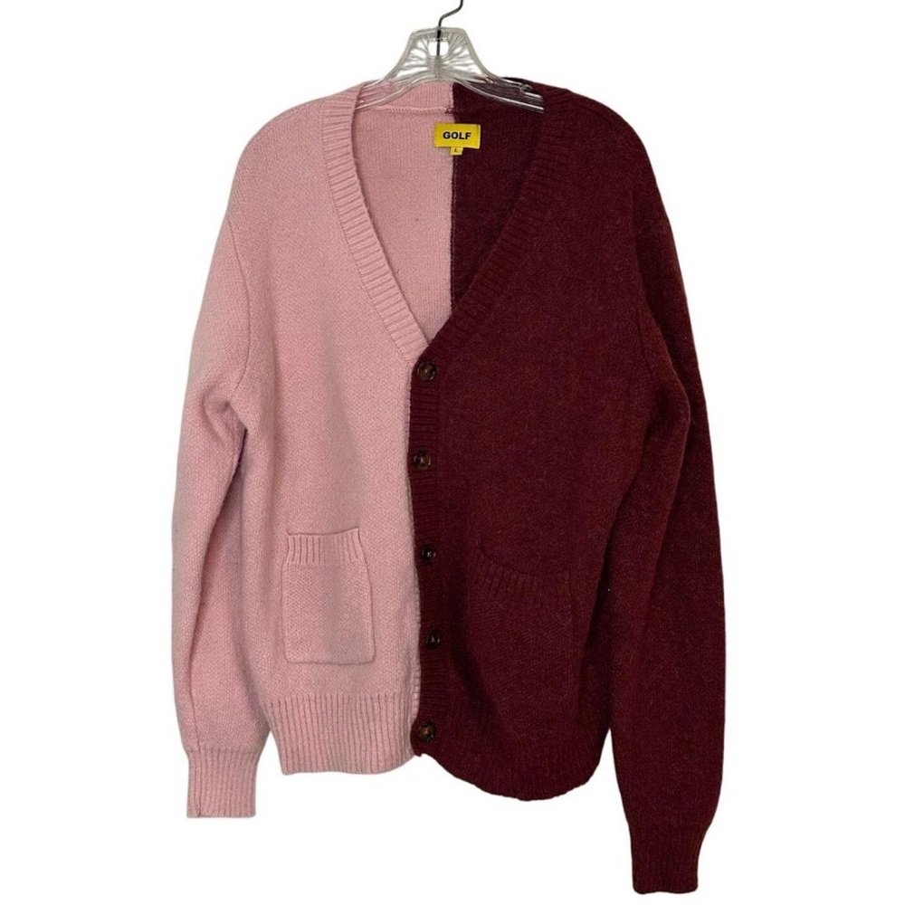 Golf Two-Tone Cardigan